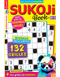 Sukoji Book n°6 - Niveaux facile et moyen