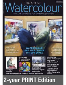 Print Edition 2-year renewal Subscription - The Art of Watercolour magazine