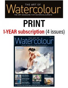 1-year Subscription - PRINT Edition - The Art of Watercolour magazine