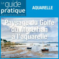 Paysage du Golfe du Morbihan, aquarelle - Guide Pratique Numérique