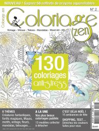 Coloriage Zen n°2 - 130 coloriages anti-stress