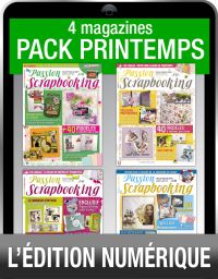 Téléchargement : le Pack SCRAPBOOKING spécial Printemps