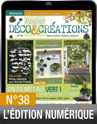 TÉLÉCHARGEMENT : Atelier Déco et Créations n°38 en version numérique
