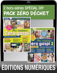 TÉLÉCHARGEMENTS : le pack DIY Zéro déchet par l'Atelier des Nanas