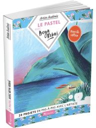 Le pastel avec Beya Rebaï Livre projets DIY couverture 9782814105737