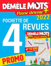 4 magazines mots à démêler Pause Détente. Achat jeux sur divertistore.com