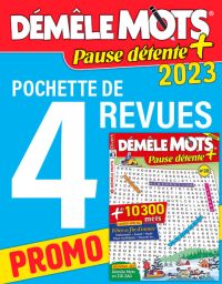 4 magazines mots à démêler Pause Détente. Achat jeux sur divertistore.com