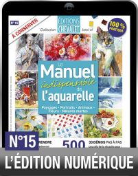 Téléchargement du  manuel de l'aquarelle éditions du chevalet magazine