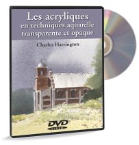 Les acryliques en techniques aquarelle transparente et opaque - DVD