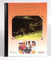 Les années mémoire - 1920 - Editions Notre Temps - Achat livre sur Divertistore