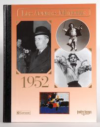 1952 - Les années mémoire - Editions Notre Temps - Achat livre sur Divertistore