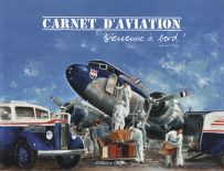 livre aquarelle aviation