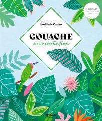 Gouache - Une initiation - Emilie de Castro - Mango Editions - Achat livre sur Divertistore
