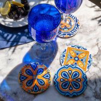 KIT 4 SOUS-VERRES PORTUGUESE TILES