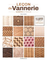 Leçon de vannerie - 150 motifs de tressage en vente sur divertistore 9782756538891