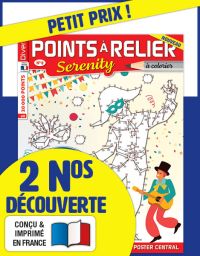 offre découverte 2 numéros points à relier mystère