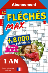 Abonnez-vous au magazine Fléchés Max de Diverti Editions pour des heures de détente et de réflexion utile - Abonnement sur Divertistore.com