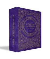 Coffret Activations galactiques – Oracle vibratoire de Karine Troncy, 33 cartes illustrées et livret explicatif pour éveiller sa lumière intérieure.