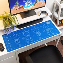 Tapis de bureau XL Astro Bot