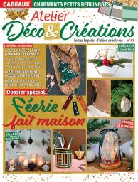 Atelier Déco et Créations n°67 + le calendrier de l'Avent + 16 planches de papiers