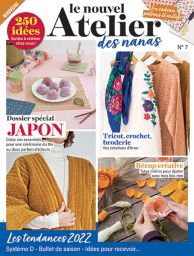 Magazine Le nouvel Atelier des Nanas n°7 Spécial Japon et tendances DIY