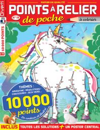 Points à relier de Poche 15 - A colorier - Argentine, Résolutions, Chaussures, jeux-vidéo...