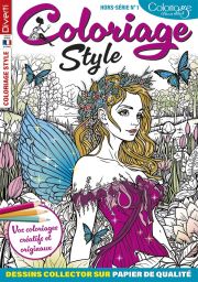 Coloriage Pause Détente n°12 - Revue de Diverti Editions avec 7 thèmes à colorier