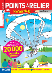 Points à relier Serenity 21 - 20 000 points - Australie, Deux roues, Camping, Fêtes, Mode d'été - couverture