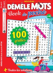 Démêle Mots Book de poche 14 avec plus de 100 grilles - Achat magazine sur Divertistore