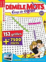 Démêle Mots Coup de cœur 1 - Thèmes sports d’hiver, St-Valentin, insectes, carnaval, Irlande