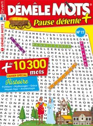 Démêle Mots Pause Détente n°15 - Avec un cahier spécial "Vacances"