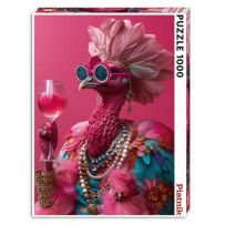 Puzzle 1000 pièces - Flamant Rose