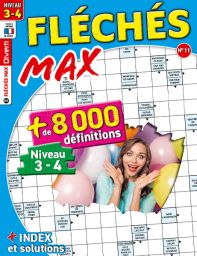 Fléchés Max n°11 - Grilles de niveau 3-4 - Magazine de Diverti Editions