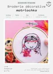 Kit Broderie Matriochka - French kits pour adultes et enfants - Achat sur Divertistore