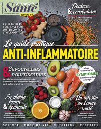 Découvrez le Guide Anti-inflammatoire : comprendre l’inflammation, adopter de meilleures habitudes et découvrir des recettes simples et gourmandes. Achat magazine sur Divertistore.com