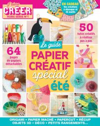 Le guide du Papier Créatif spécial été - magazine J'aime Créer hors-série n°1