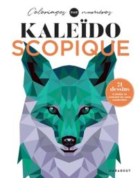 Couverture du livre Kaléïdoscopique de Max Jackson — coloriage par numéros