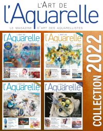 Collection 2022 complète du magazine L'Art de l'Aquarelle : 4 numéros collectors - Diverti Editions