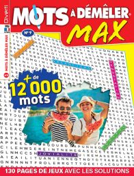 Mots à démêler MAX n°9 - Grand format - couverture