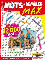 Mots à démêler MAX n°8 - Grand format -  Magazine de Diverti Editions