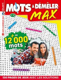 Mots à démêler MAX n°10 - Grand format