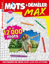 Mots à démêler MAX n°12 - Grand format