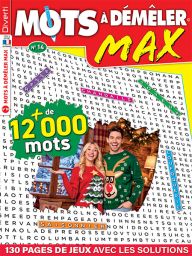 Mots à démêler MAX n°14 - Grand format