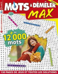Mots à démêler MAX n°2 - Grand format