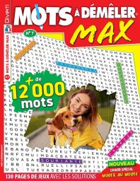Mots à démêler MAX n°7 - Grand format -  Magazine de Diverti Editions