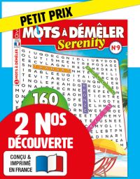 Mots à Démêler Serenity découverte 2 numéros
