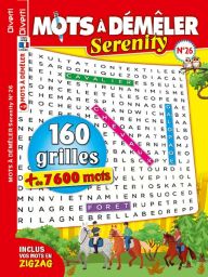 Mots à Démêler Serenity 26 - Plus de 7600 mots à découvrir