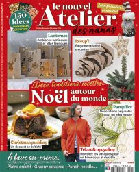 DIY cocooning et déco de Noël : tricot, punch needle, plâtre, upcycling et un voyage en Finlande pour préparer les fêtes en douceur.  Achat magazine sur Divertistore - couverture