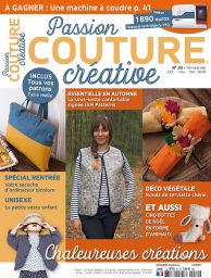 Passion Couture Créative 30 - Chaleureuses créations d'automne - Diverti Editions