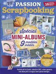 Découvrez le hors-série Passion Scrapbooking spécial Mini-Albums Hiver : des idées créatives, techniques et inspirations pour vos projets de scrapbooking.